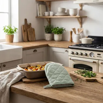 Chňapka Bavlněná kuchyňská chňapka ALTOM DESIGN světle zelená