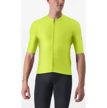 cyklistický dres Castelli Aero Race 6.0 pánský dres krátký rukáv Electric Lime vel. M