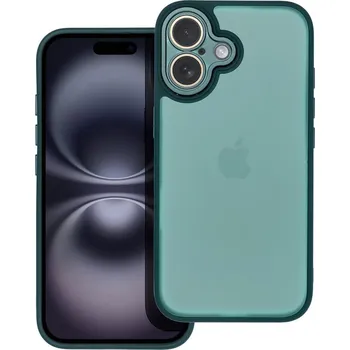 Náhradní kryt pro mobilní telefon Kryt Variete Case iPhone 16 dark Green