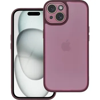 Náhradní kryt pro mobilní telefon Kryt Variete Case iPhone 15 fialový