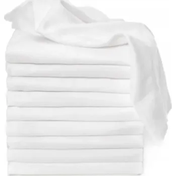 látková plena Nanna Mušelínové tetra pleny 70 x 80 cm 10 ks bílé