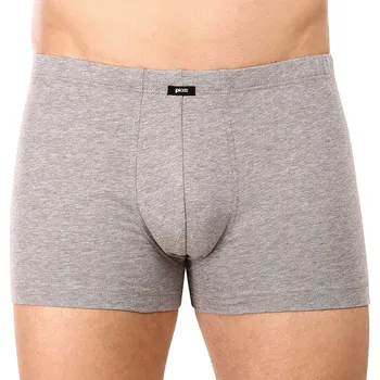 Pleas pánské boxerky model 180583 Šedá melé Vel. 3XL