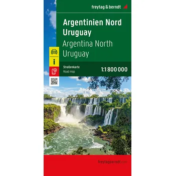 Populárně naučná literatura pro dospělé Severní Argentina - Uruguay 1:1 800 000 / automapa