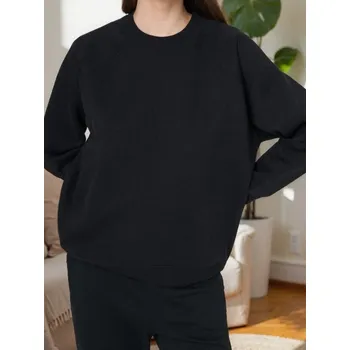 Dámská mikina Sinsay - Mikina s kulatým výstřihem - černá - 827EX-99X - 827EX-99X-S-2