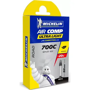 Duše na kolo Michelin AirComp Ultralight A1 28" SV 52 mm (Duše na kolo Michelin AirComp Ultralight A1 28" SV 52 mm)
