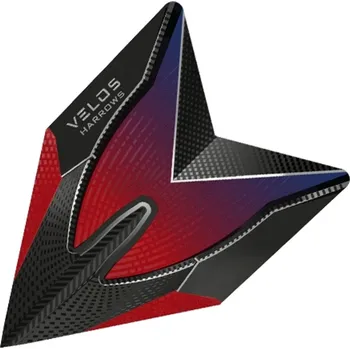 Příslušenství pro šipky Harrows Letky Velos - Red F1498
