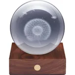 LED lampa Gingko Design Amber Crystal Light