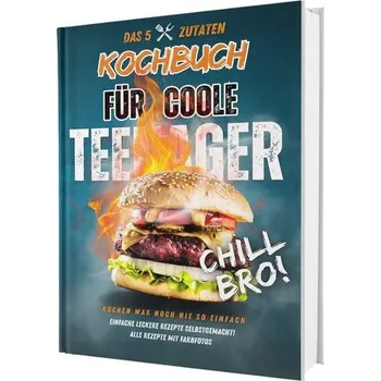 #SoloChefs: Das 5-Zutaten-Kochbuch für coole Teenager - einfache & richtig leckere Rezepte zum Loslegen! Mit Farbfotos im stabil - Seidel, Rene