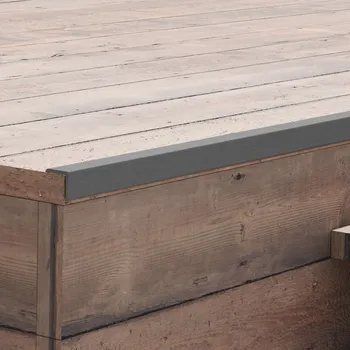 vidaXL Terasové rohové lišty 5 ks WPC 170 cm [45021] Barva: Šedá