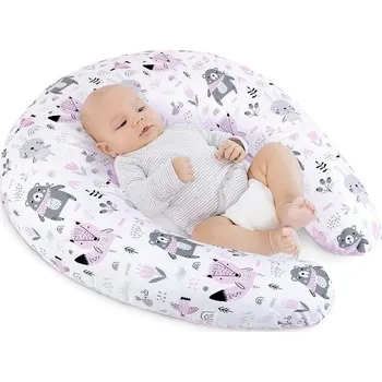 Povlak na kojící polštář Bellatex 665/097 povlak na kojící polštář Zvířátko 180