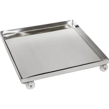 Úlový vozík - podstavec - nerez - 53x53 cm