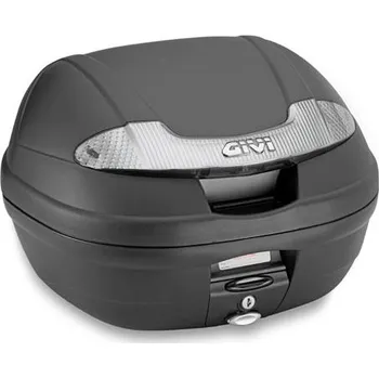 Pouzdro na brýle GIVI E340NT2 Vision kufr černý s čirými odrazkami (Monolock s vlastní plotnou), objem 34 ltr