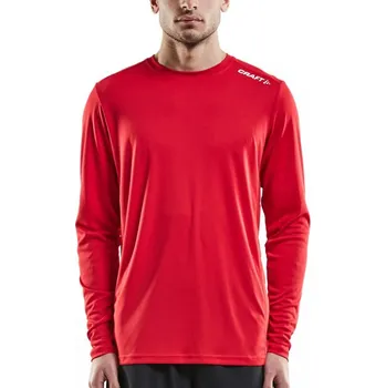 Pánské oblečení Triko s dlouhým rukávem Craft RUSH LS TEE HERREN 1907364-430000 Velikost XS