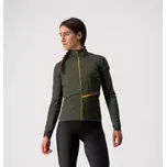 Castelli GO dámská bunda military green/fiery red/saffron vel. M