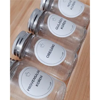 Kořenka Samolepky na kořenky IKEA GULDFISK průměr 4 cm | vlastní text | DomaLEP