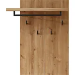 Věšák masiv Jennifer II částečně divoký dub