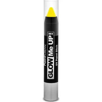 Speciální výtvarná barva Tužka na obličej UV neon 3,5 g žlutá (yellow)