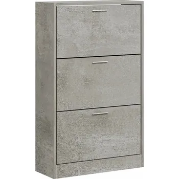 Botník 63x24x103 cm, šedá, betonu