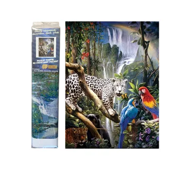 Diamantové malování Diamantové malování Vodopád v tropech 30 x 40 cm