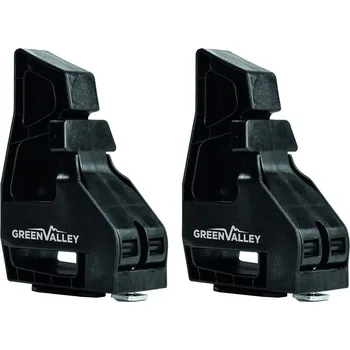 Příslušenství ke střešnímu nosiči Zarážky Aurilis Green Valley Load Stop (2 ks) výška 18cm do T-drážky