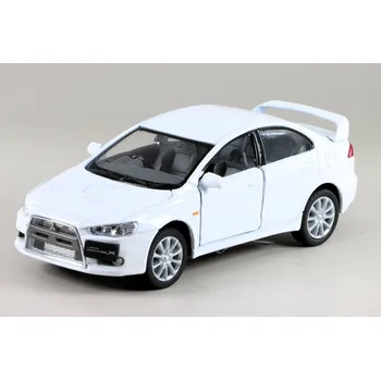 autíčko Mitsubishi Lancer Evolution X 2008 bílá 1:36 - Kinsmart Mitsubishi Lancer Evolution - kovový model