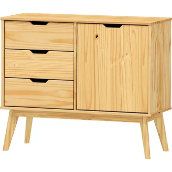 Komoda Komoda 1 dveře + 3 zásuvky BONITO lak