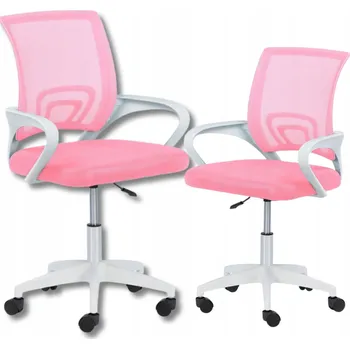 Otočná kancelářská židle Szchara růžová
