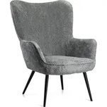 Křeslo ROKER stříbrné