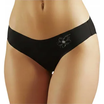 Kalhotky EMILI Dámské Kalhotky Mallow černé, velikost M (pohodlné pohodlné kalhotky)