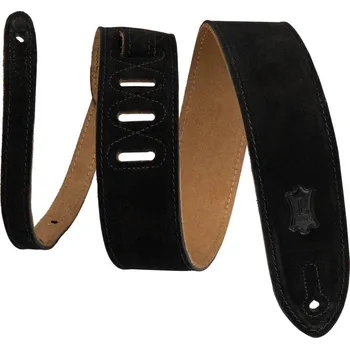 Hudební nástroj Levy's Simply Suede 2 Black Kytarový pás (Jako nové)