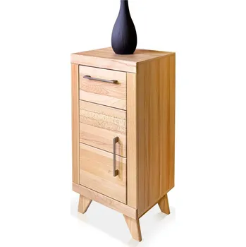 Komoda Skříňka z masivu Bella jádrový buk polomasiv Mango natural