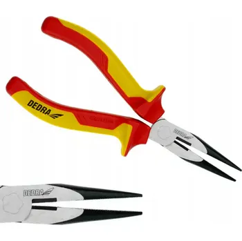 Kleště PRODLOUŽENÉ KLASICKÉ KLEŠTĚ 160mm VDE DEDRA