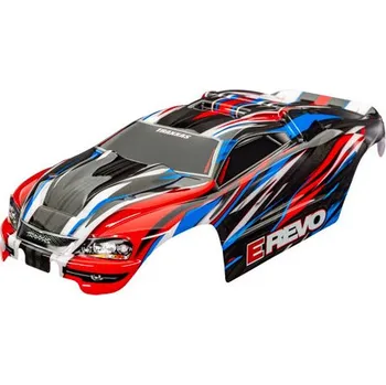 Traxxas karosérie E-Revo 1:16 červeno-modrá