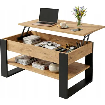 Konferenční stolek Konferenční stolek möbelkap obdélníkový 92 x 54,2 x 45 cm dub lancelot