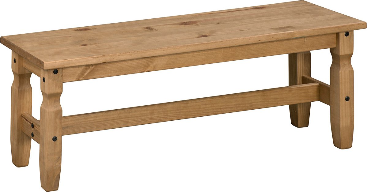 Jídelní lavice z masivu 120 cm Corona borovice