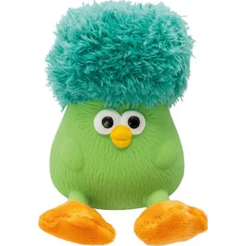 Hračka pro psa HipHop Dog brokolicový ptáček se zvukem 12 cm