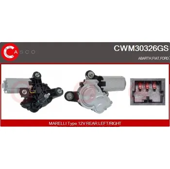Motorek stěrače a odstřikovače Motor stěračů CASCO CWM30326GS
