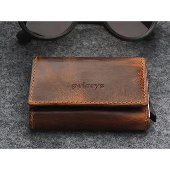 Peněženka Kožená peněženka Bosto RFID, Saddle Leather hnědá