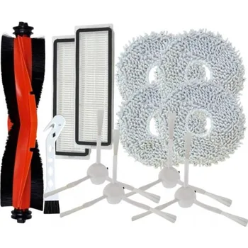 Sada příslušenství pro robotický vysavač HEPA filtry, kartáče k vysavači XIAOMI Mi Robot Vacuum S20+ a mopy, 12ks
