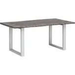 Jídelní stůl 230x100 Wildwood stříbrné nohy akácie