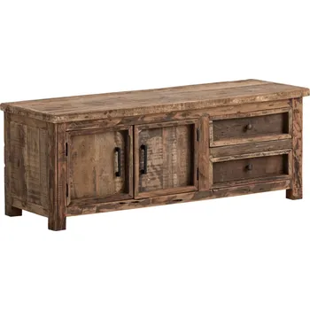 Televizní stolek Rustikální TV stolek 122 cm Amazonas recyklované dřevo