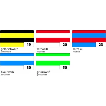 Umělecký papír Fotokarton s proužky 300g/m2 50 x 70 cm 10 archů v 5 barvách