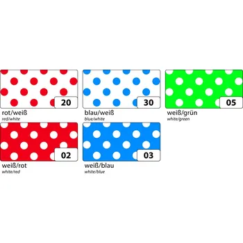 Umělecký papír Fotokarton s puntíky - 300g/m2 - 50 x 70 cm - 10 archů v 5 barvách