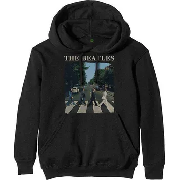 Pánská mikina The Beatles Abbey Road Black 2XL Mikina