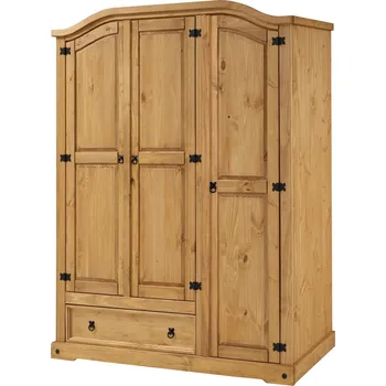 Šatní skříň Šatní skříň 3dveřová Corona borovice medová