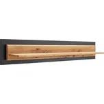 Dřevěná police 150 cm Granada divoký dub polomasiv