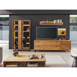 Obývací stěna masiv dub divoký Granada II polomasiv