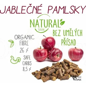 Krmivo pro koně Pochoutky Dromy -JABLEČNÉ PAMLSKY-