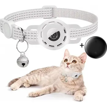 Lokátor Obojek + lokátor pro Apple iPhone & Android - černý