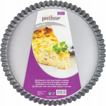 Pánev Patisse Patisse - Quiche pánev s odnímatelným dnem 30cm SILVER-TOP